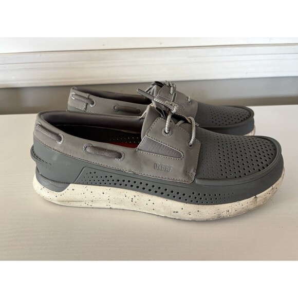 Reef Swellsole Skipper Mens Shoe Size 10 Navy Boat Sneaker Hybrid Comfort - Picture 1 of 10